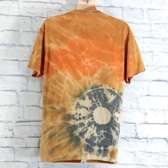 🔵BOGO FREE🔵 Sunflower Graphic T-Shirt Tie Dye Claude Monet Tournesols SZ M - Picture 4 of 5